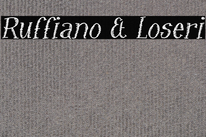 Ruffiano & Loseri Example 2