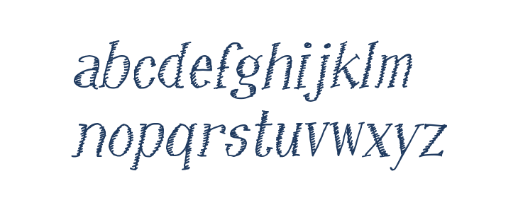 Ruffiano & Loseri Lowercase