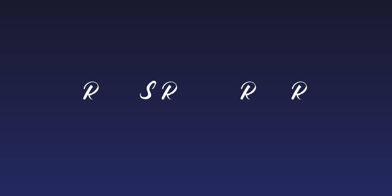 Ruffle Script DEMO Regular Social Header