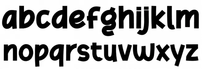 Rufing Personal Use Font Litere mici