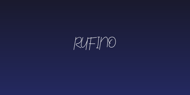 Rufino Social Header