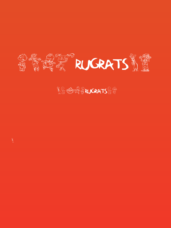 RugBats Poster