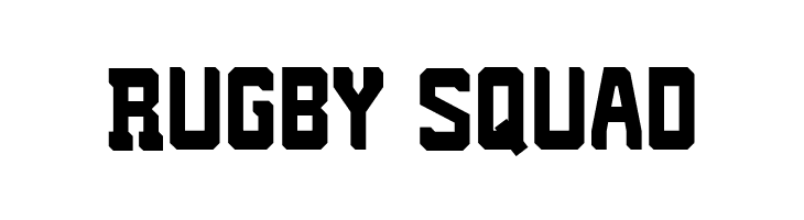 Rugby Squad  font caratteri gratis