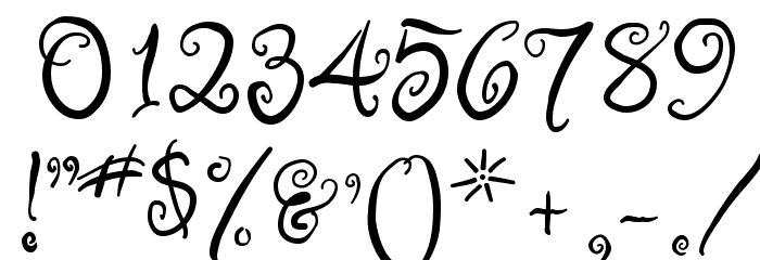Ruge Boogie Font OTHER CHARS