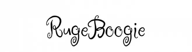 Ruge Boogie  Frei Schriftart Herunterladen