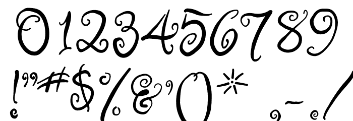 Ruge Boogie Font OTHER CHARS