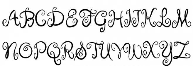 Ruge Boogie Шрифта ВЕРХНИЙ