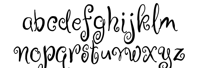 Ruge Boogie Font LOWERCASE
