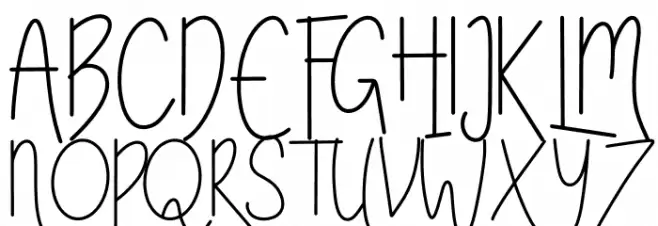 Ruglhe Caratteri MAIUSCOLE