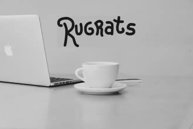 Rugrats Font examples
