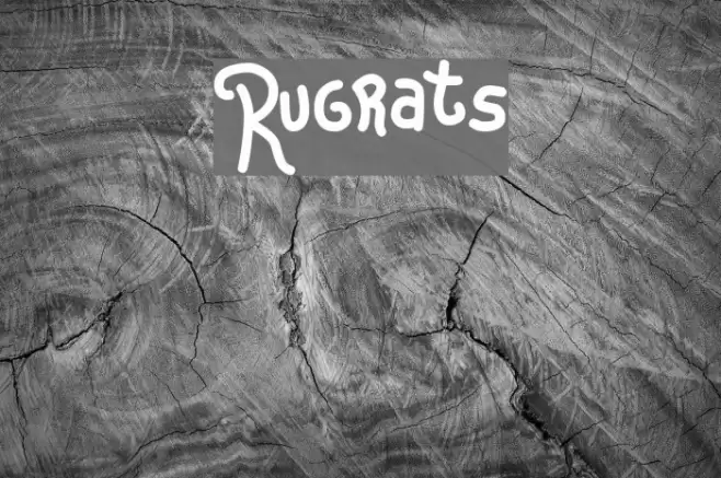 Rugrats Font examples