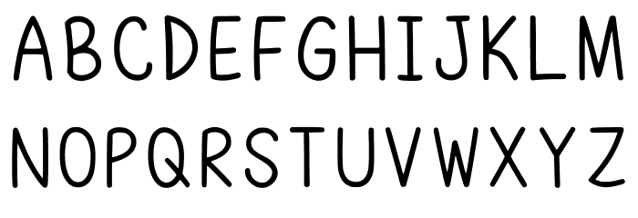 Ruhma Font Regular Font UPPERCASE