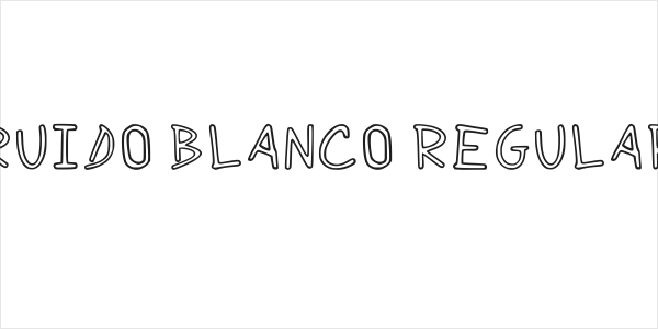 Ruido Blanco Regular Logo