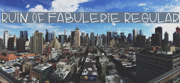 Ruin Of Fabulerie Regular Example 2