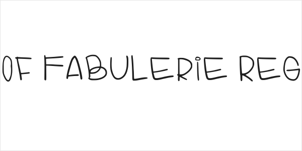 Ruin Of Fabulerie Regular Logo