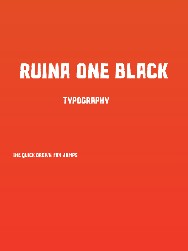 Ruina One Black Poster
