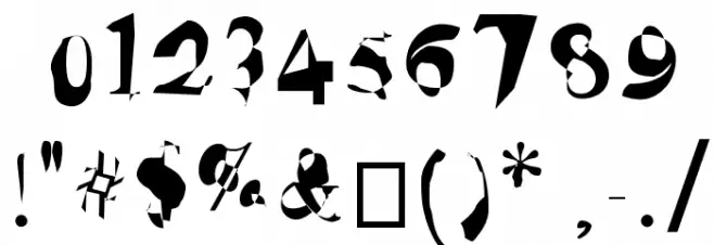 Ruined Serif Font OTHER CHARS