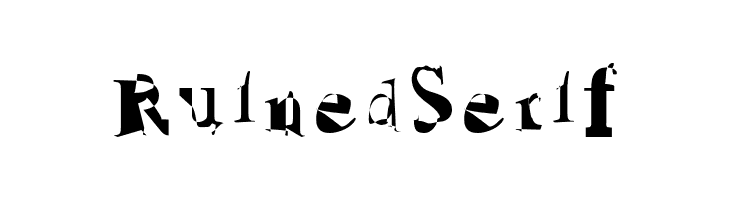 Ruined Serif  Free Fonts Download