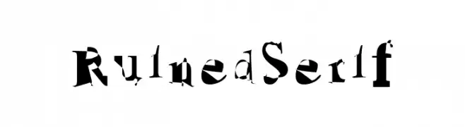 Ruined Serif  नि: शुल्क फ़ॉन्ट्स डाउनलोड