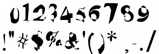 Ruined Serif Font OTHER CHARS