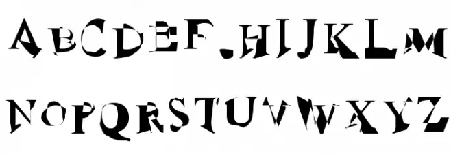 Ruined Serif Fonte MAIÚSCULAS