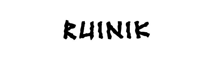 Ruinik Font