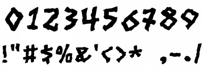 Ruinik Font OTHER CHARS