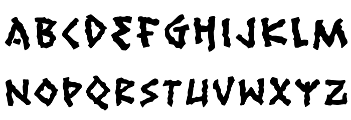 Ruinik Font LOWERCASE