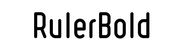 Ruler Bold  Free Fonts Download