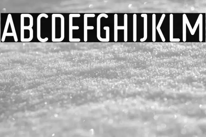 Ruler Bold Font examples