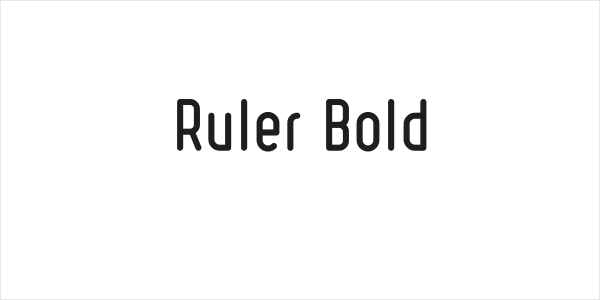 Ruler Bold Logo