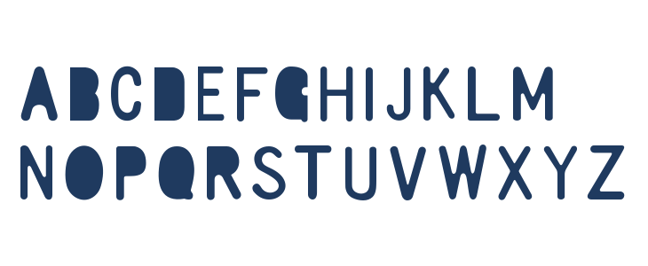 Ruler Elementary Lowercase