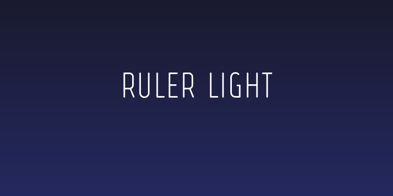 Ruler Light Social Header
