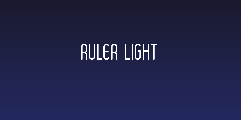 Ruler Light Social Header