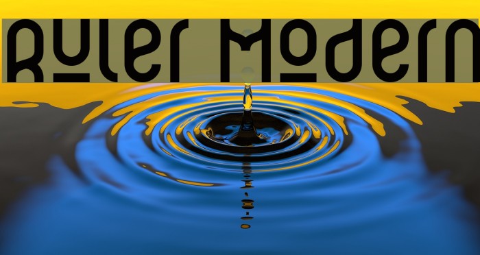 Ruler Modern Example 2