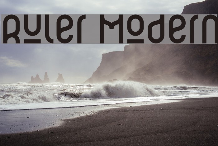 Ruler Modern Example 3