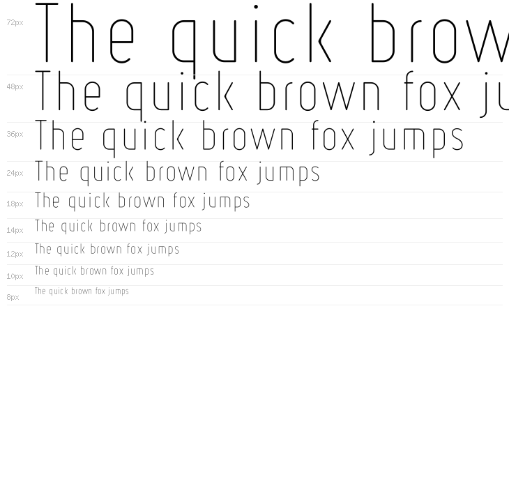 Ruler Thin Waterfall