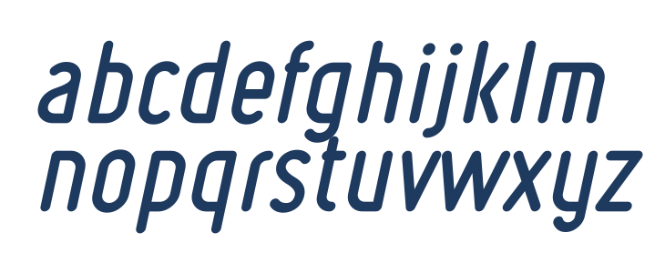 Ruler Volume Fill Bold Italic Lowercase