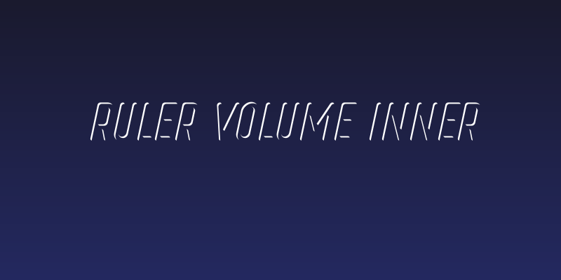 Ruler Volume Inner Social Header