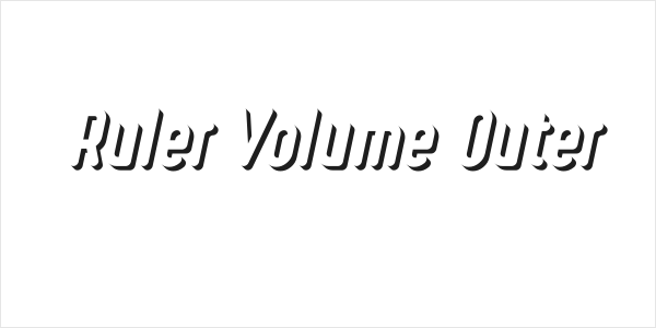 Ruler Volume Outer Logo
