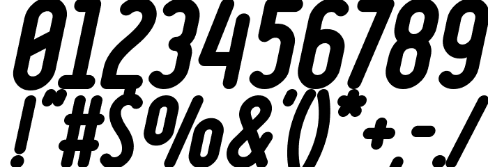 Ruler Volume Overlay Font OTHER CHARS