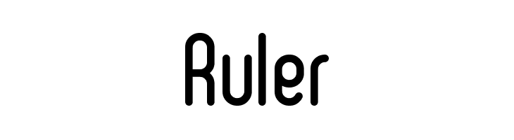 Ruler  Free Fonts Download