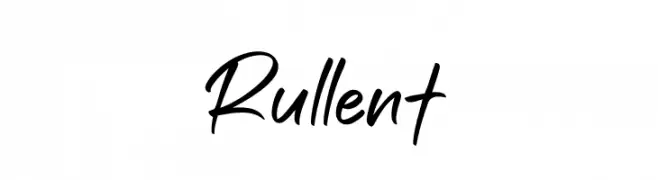 Rullent  Frei Schriftart Herunterladen