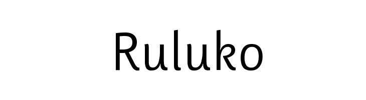 Ruluko Font