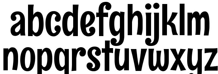 Rum Raisin Font LOWERCASE