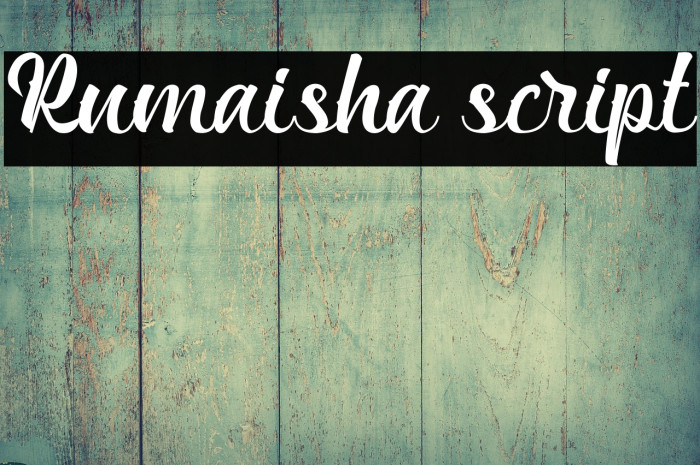 Rumaisha script Example 2