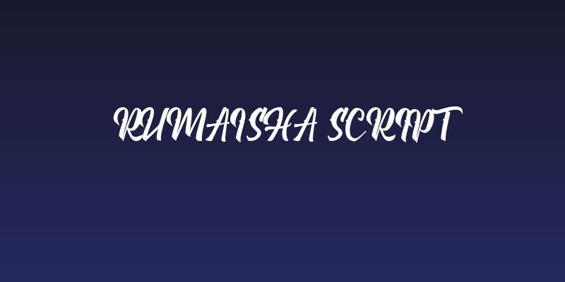 Rumaisha script Social Header