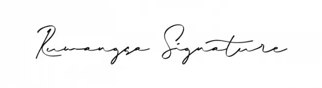 Rumangsa Signature  Free Fonts Download