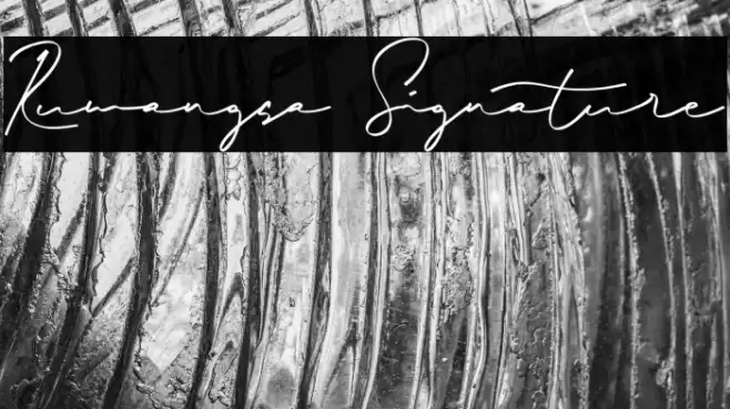 Rumangsa Signature Fuentes examples