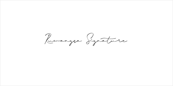Rumangsa Signature Logo